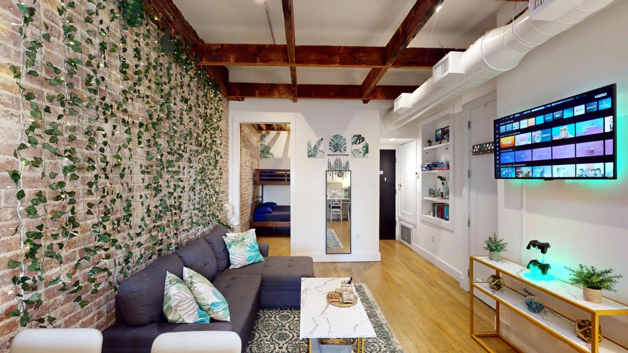 Chic Penthouse 15 Minutes From Nyc - Bus Stop At Doorstep Hoboken Kültér fotó