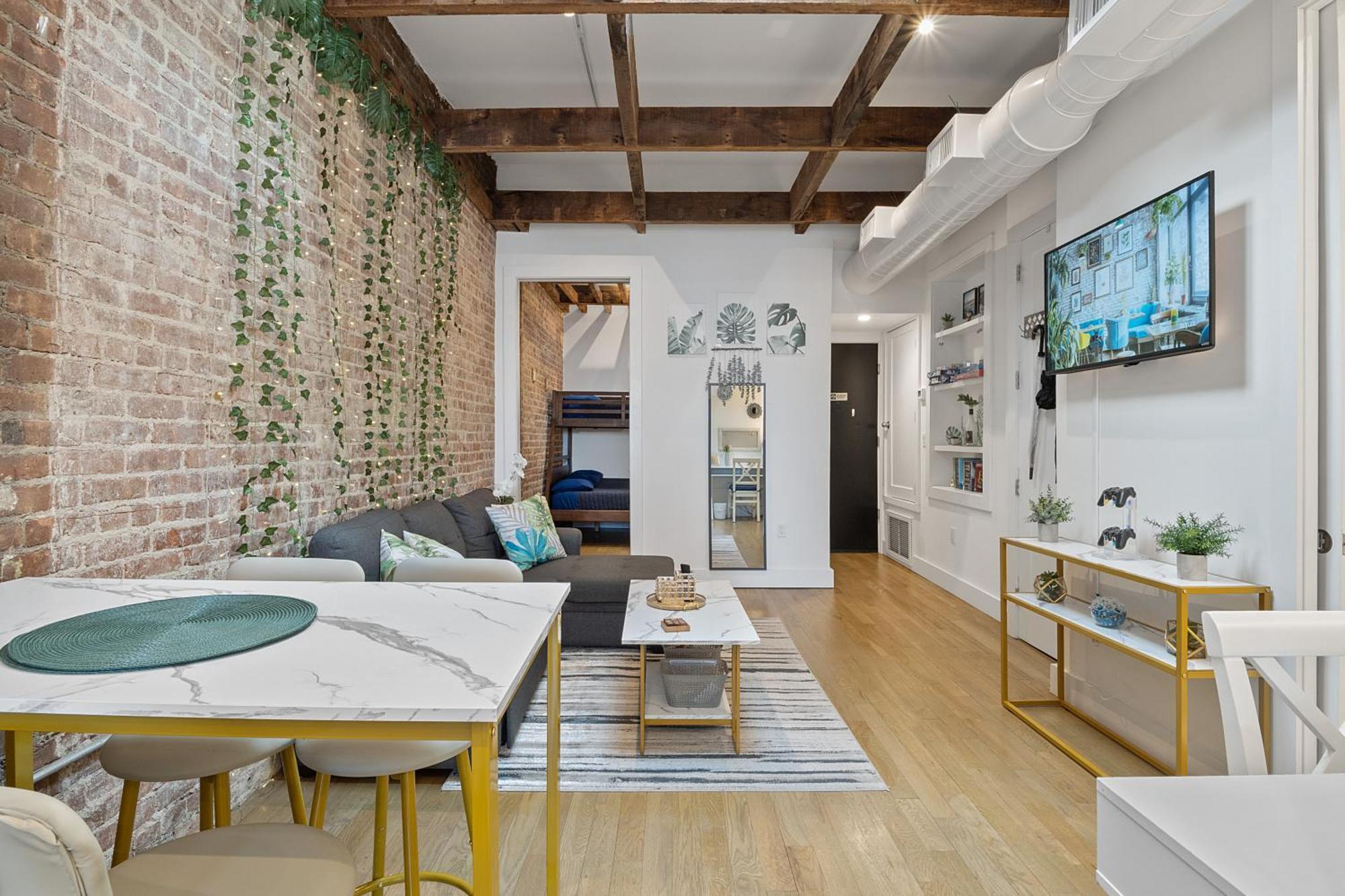 Chic Penthouse 15 Minutes From Nyc - Bus Stop At Doorstep Hoboken Kültér fotó