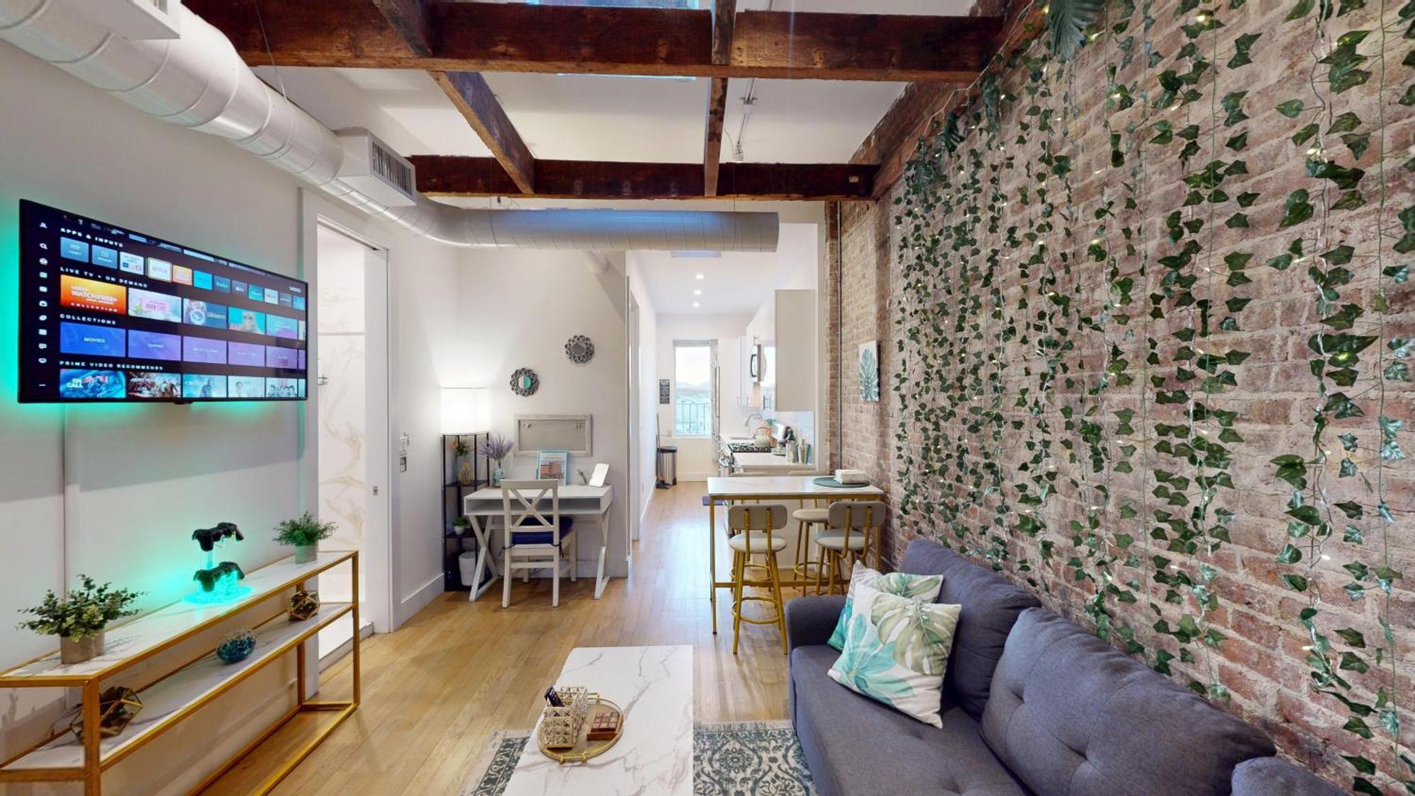 Chic Penthouse 15 Minutes From Nyc - Bus Stop At Doorstep Hoboken Kültér fotó